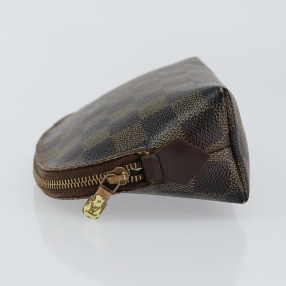 LOUIS VUITTON Damier Ebene Pochette Cosmetic PM Pouch - Picture 4 of 16
